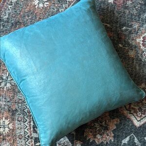 Blue Large Pillow Cover Custom Made
